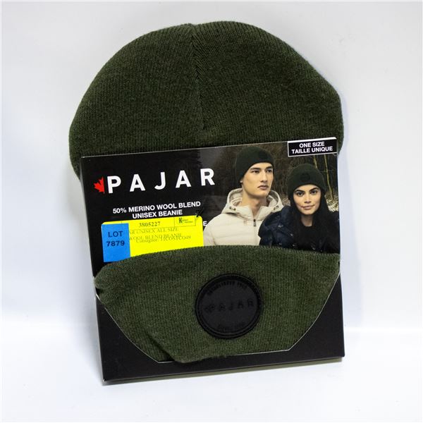 NEW PAJAR UNISEX ALL SIZE MERINO WOOL BLEND BEANIE