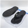 Image 1 : ROOTS UNISEX FLIP FLOPS BLACK SIZE 10
