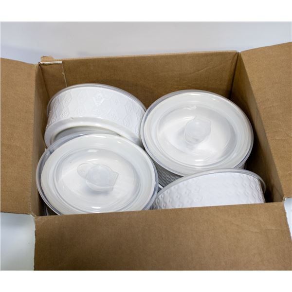 6 PACK OF SIGNATURE HOUSE STONEWARE BOWLS WITH