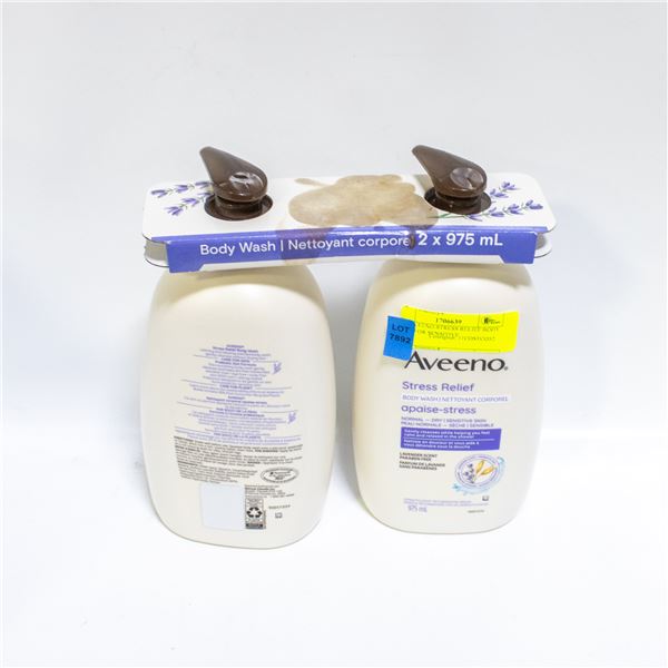 2 PK AVEENO STRESS RELIEF BODY WASH FOR SENSITIVE