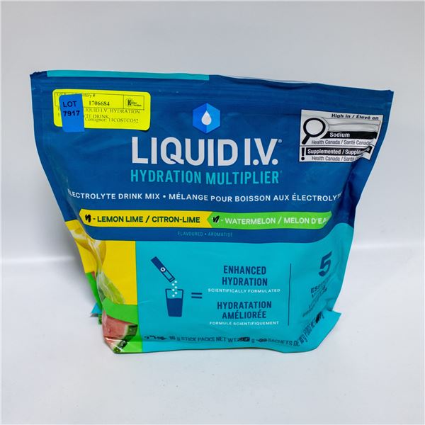 BAG OF 29 LIQUID I.V. HYDRATION ELECTROLYTE DRINK