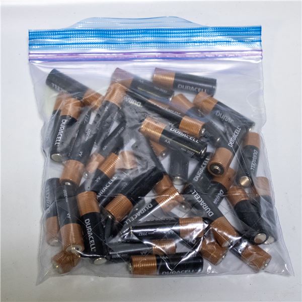 BAG OF 35 DURACELL POWERBOOST AA BATTERIES