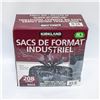 Image 1 : BOX OF KIRKLAND INDUSTRIAL DRUM LINERS BLACK - 55G