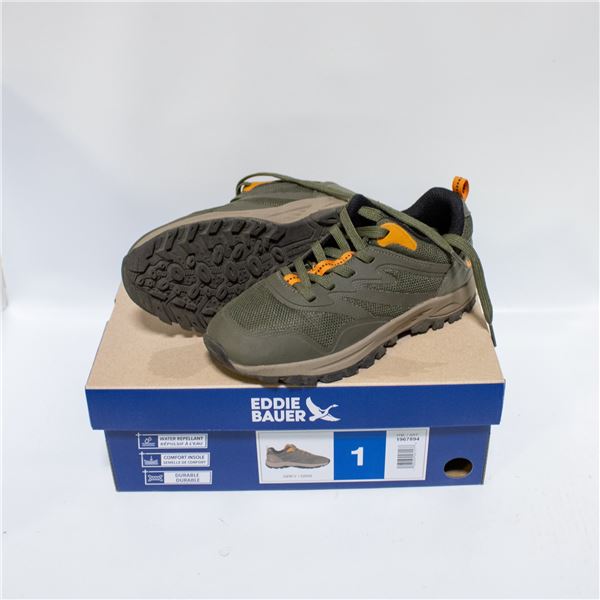 EDDIE BAUER KIDS HIKING SHOES GREY SIZE 1