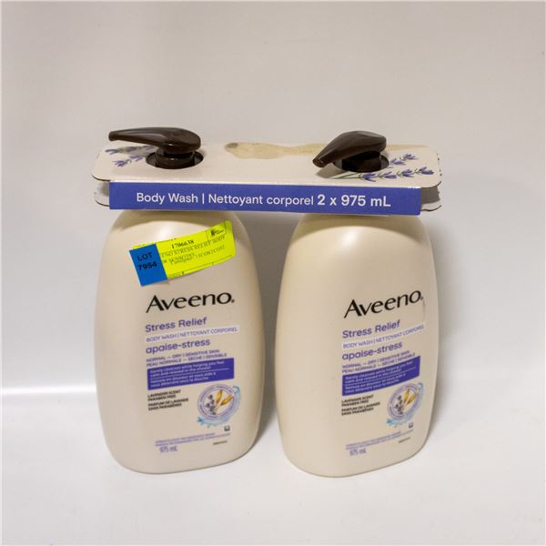 2 PK AVEENO STRESS RELIEF BODY WASH FOR SENSITIVE