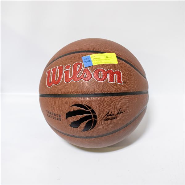 WILSON NBA TORONTO RAPTORS LEATHER BASKETBALL