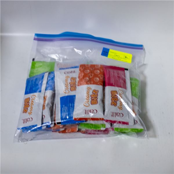BAG OF 23  CATIT CREAMY BITZ WET CAT TREAT TUBES