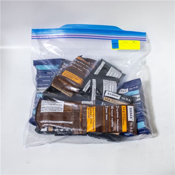 BAG OF 14 RXBAR NO B.S. PROTEIN BARS - 14 X 52G