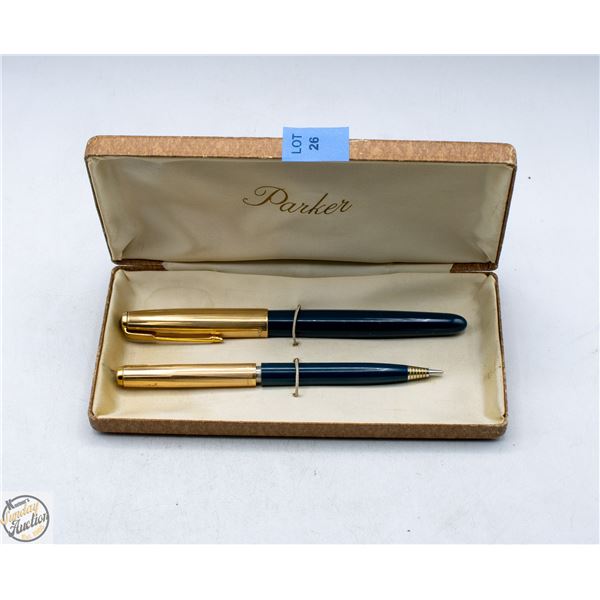 ANTIQUE PARKER PEN SET