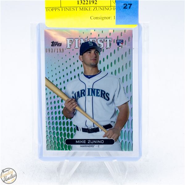 TOPPS FINEST MIKE ZUNINO 093/199