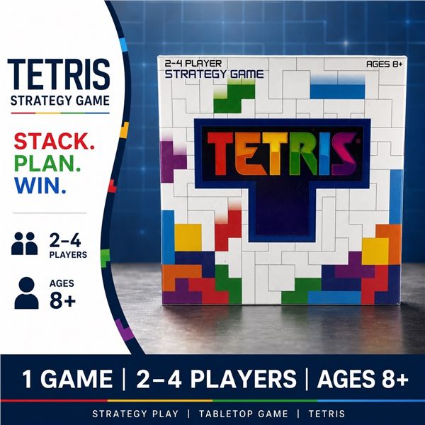 NEW GAME "TETRIS STRATEGY GAME"