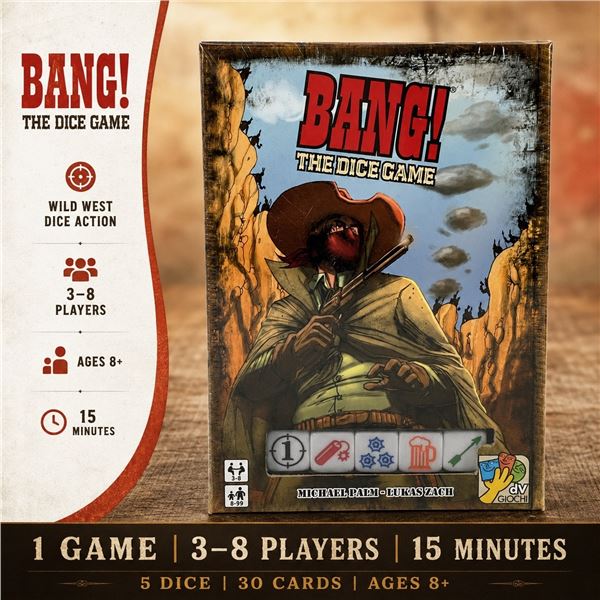 NEW GAME "BANG! THE DICE GAME"