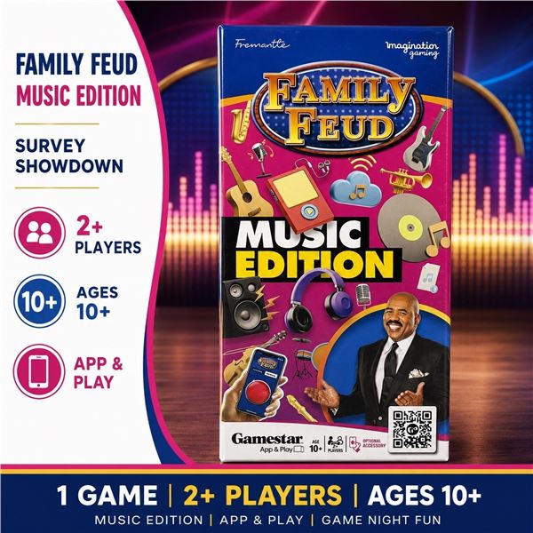 NEW GAME "FAMILY FEUD MUSIC EDITION"
