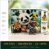Image 1 : NEW 3D PUZZLE "SELFIES ZOO" 500 PIECE