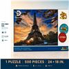 Image 1 : NEW 3D PUZZLE "EIFFEL TOWER PARIS" 500 PIECE
