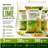 Image 1 : 3 SIMPLYPROTEIN LIME TORTILLA CHIPS 130G BB 07/26