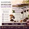 Image 1 : 3 HANDFUEL DARK CHOC ALMOND CLUSTERS 120G BB