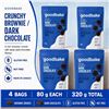 Image 1 : 4 GOODBAKE DARK CHOCOLATE BROWNIE 80G EXP 05/26