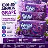 Image 1 : 3 KOOL-AID JAMMERS GRAPE 10X180ML BB 1/27