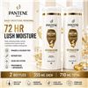 Image 1 : 2 PANTENE MOISTURE RENEWAL SHAMPOO 355ML