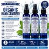 Image 1 : 3 DR BRONNER'S PEPPERMINT SANITIZER 59ML