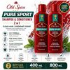 Image 1 : 2 OLD SPICE PURE SPORT SHAMPOO & CONDITIONER