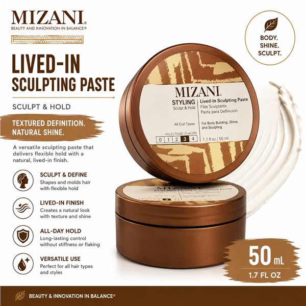 MIZANI LIVED-IN SCULPTING PASTE 50ML