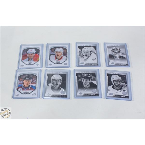 8 UPPER DECK UD PORTRAITS HOCKEY CARDS