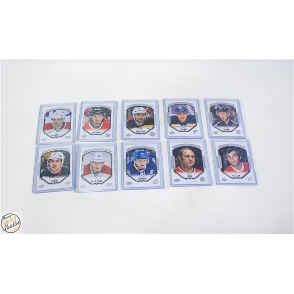 10 ASSORTED HOCKEY CARDS