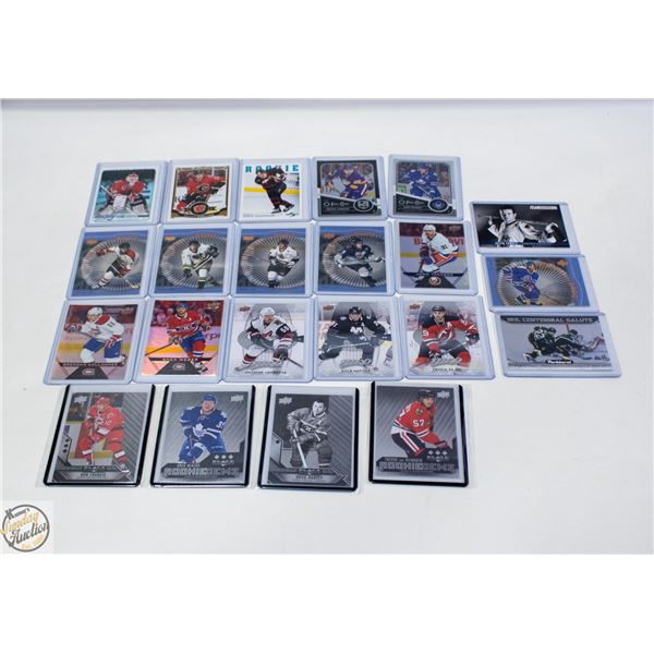 22 ASSORTED HOCKEY CARDS