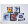 Image 1 : 5 ASSORTED HOCKEY CARDS