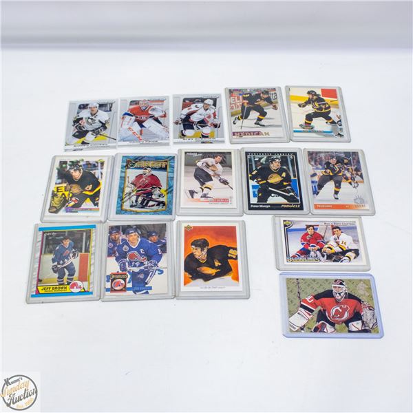 15 ASSORTED HOCKEY CARDS