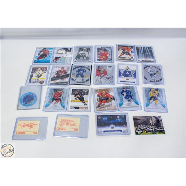 22 ASSORTED HOCKEY CARDS