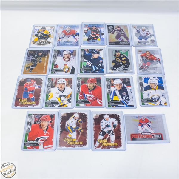 19 ASSORTED HOCKEY CARDS