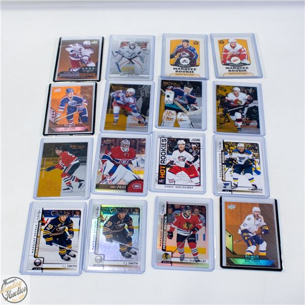16 ASSORTED HOCKEY CARDS