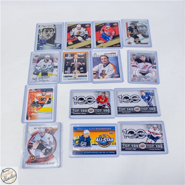14  ASSORTED HOCKEY CARDS