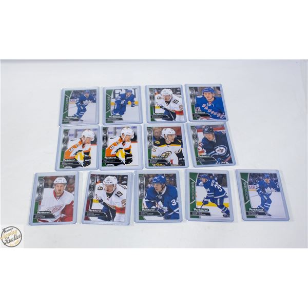 13 ASSORTED HOCKEY CARDS