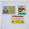 Image 1 : 3 VINTAGE FOOTBALL CARDS