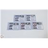 Image 2 : 5 UPPER DECK UD GAME JERSEY CARDS: CORY SCHNEIDER