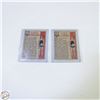 Image 2 : 2 VINTAGE BASKETBALL CARDS JIM KREBS CHARLIE TYRA
