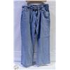 Image 1 : NEW BUFFALO WOMENS SZ 10 WIDE LEG BELTED JEANS