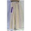 Image 1 : NEW KERSH WOMENS X-SMALL LINEN PANTS - 28" INSEAM