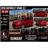 Image 1 : REBUILT 2018 CHEVROLET SPARK 1LT