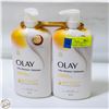 Image 1 : 2 PK OF OLAY ULTRA MOISTURE SHEA BUTTER BODY WASH