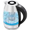 Image 1 : NEW CHEFMAN DUAL GLASS COOL-TOUCH KETTLE - 1.7L