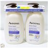 Image 1 : 2 PK AVEENO STRESS RELIEF BODY WASH FOR SENSITIVE