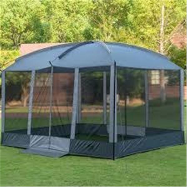 BRAND NEW TIMBER RIDGE SCREEN SHELTER - 11 X 9'