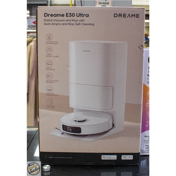 DREAME E30 ULTRA ROBOT VACUUM & MOP WITH AUTO