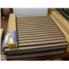 Image 1 : 8 PACK OF ARTIKA WOOD WALL PANEL - WALNUT FINISH