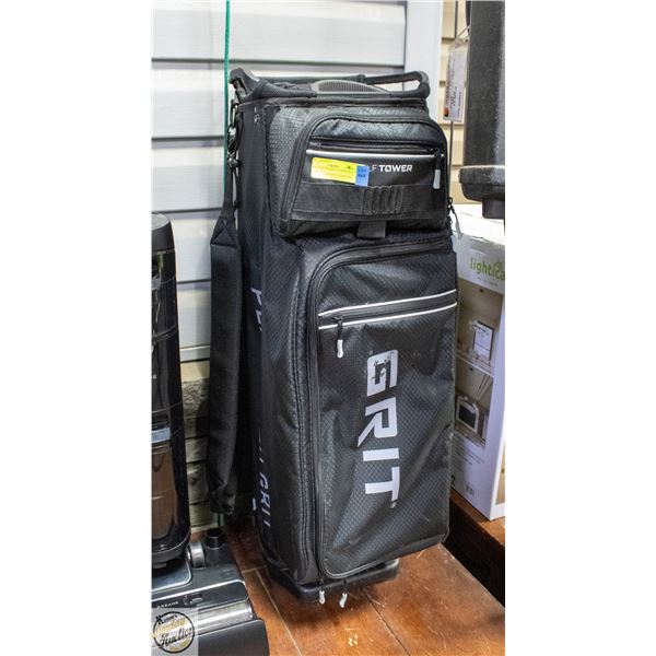 GRIT GOLF TOWER STANDING BAG BLACK